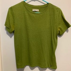 Abercrombie & Fitch Essentials Green T-Shirt